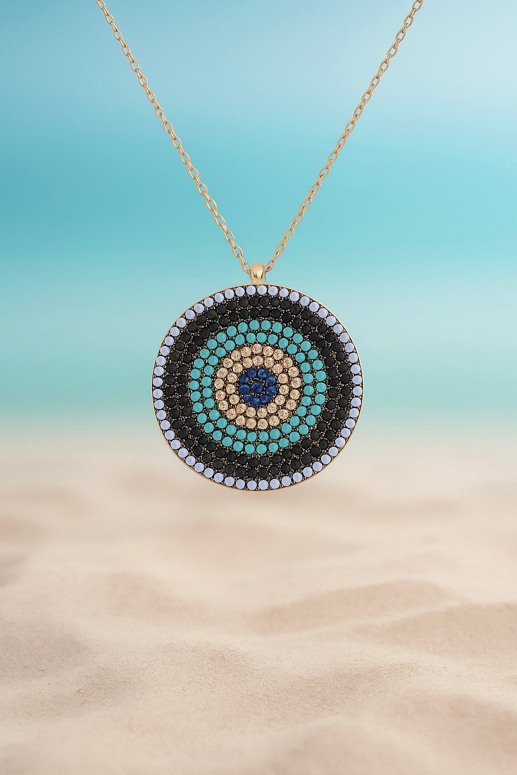 Medallón Ojo Turco Abstract