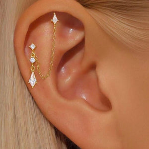 Aretes Flat - Encanto Celestial