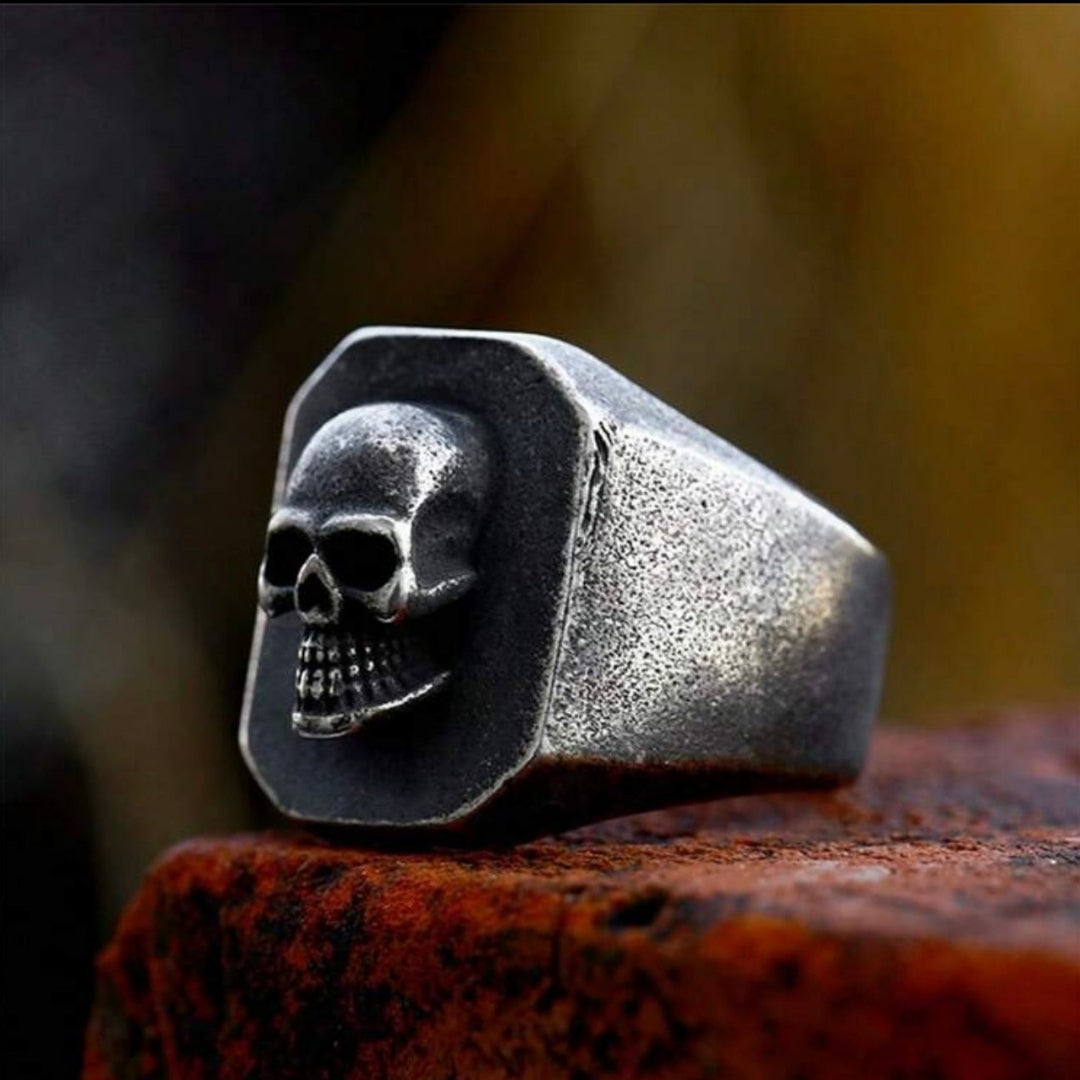 Anillo - Calavera metal