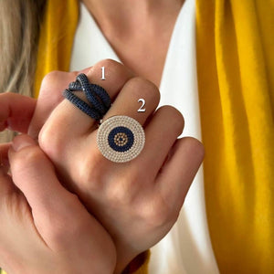 Anillos - Blue Knot & Big Eye