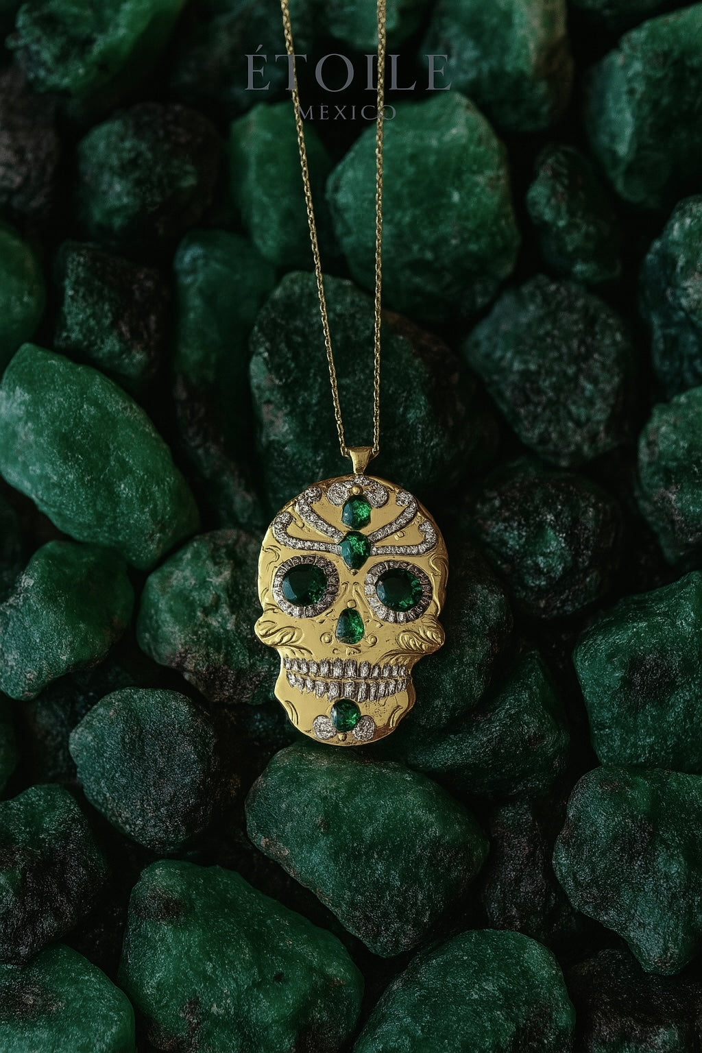 Calavera Esmeralda