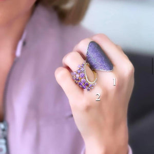 Anillos - Eclipse Lavanda & Ola