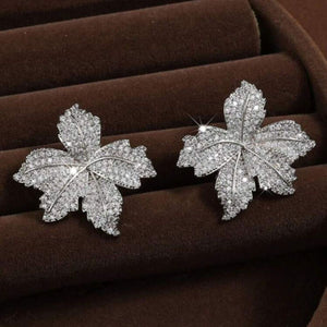 Aretes - Hoja Parra
