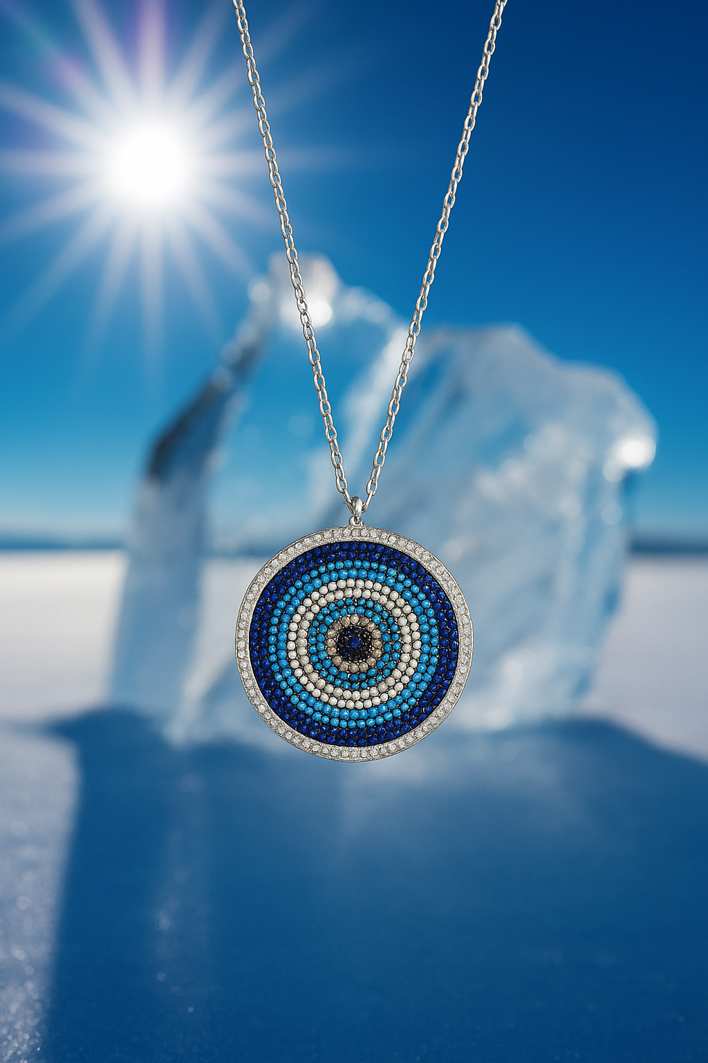 Medallón Ojo Turco Abstract