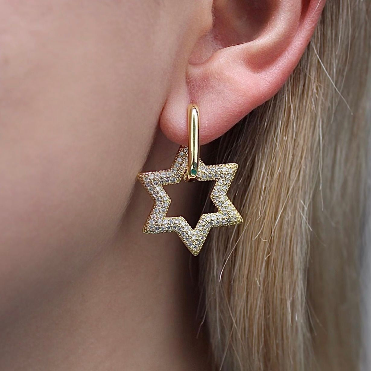 Arracada Estrella 6 picos