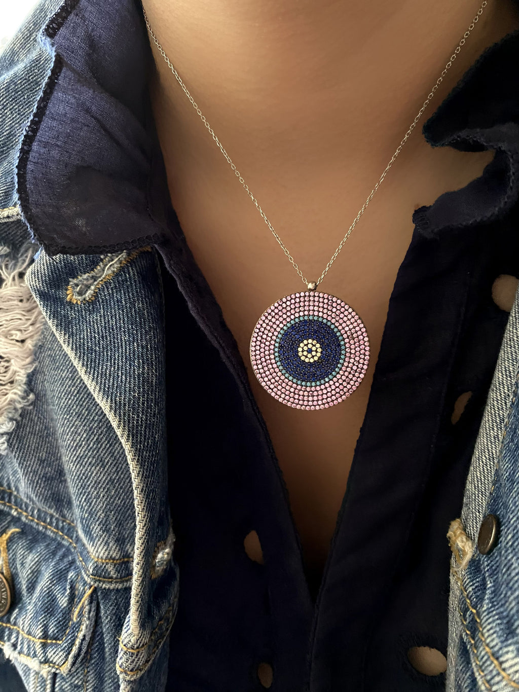 Medallón Ojo Turco Abstract