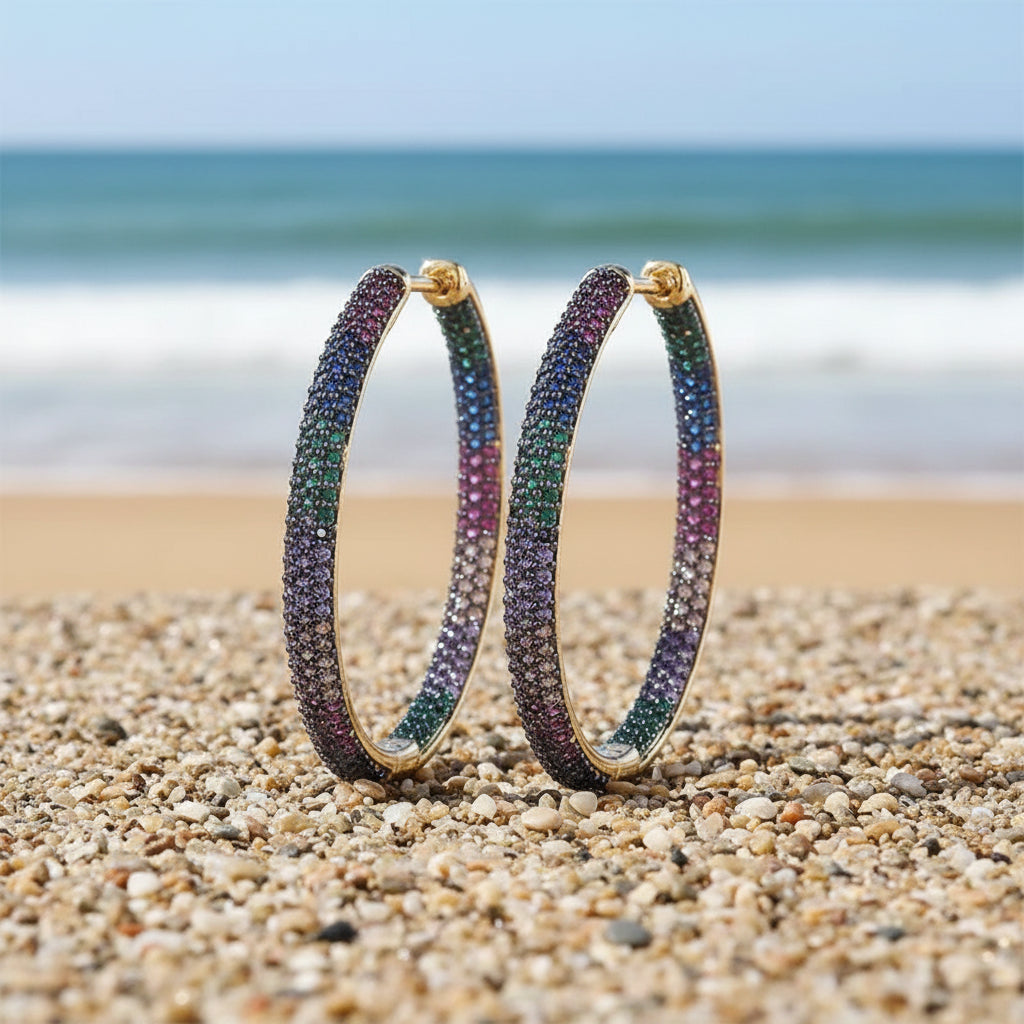 Arracada Iridiscentes