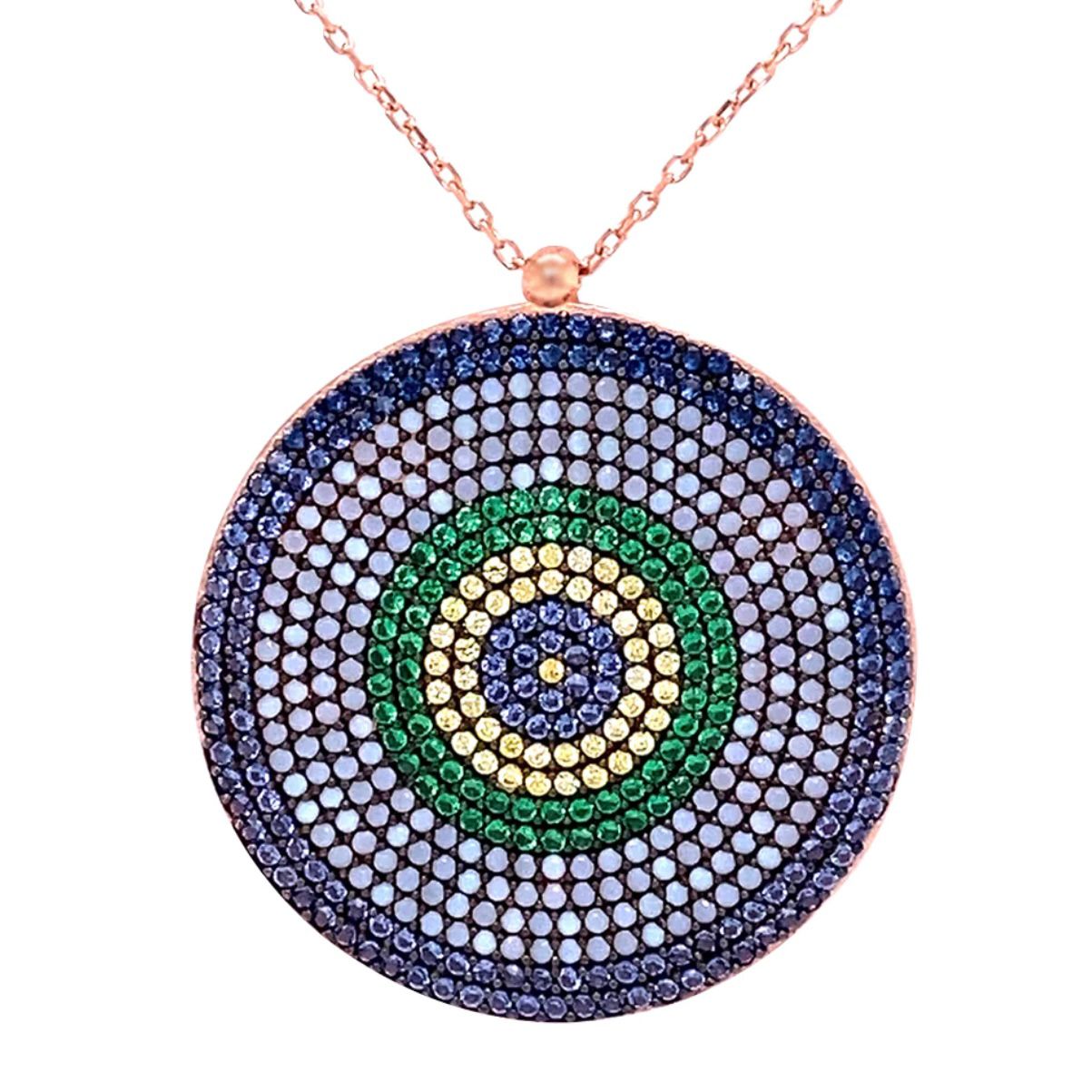 Medallón Ojo Turco Abstract