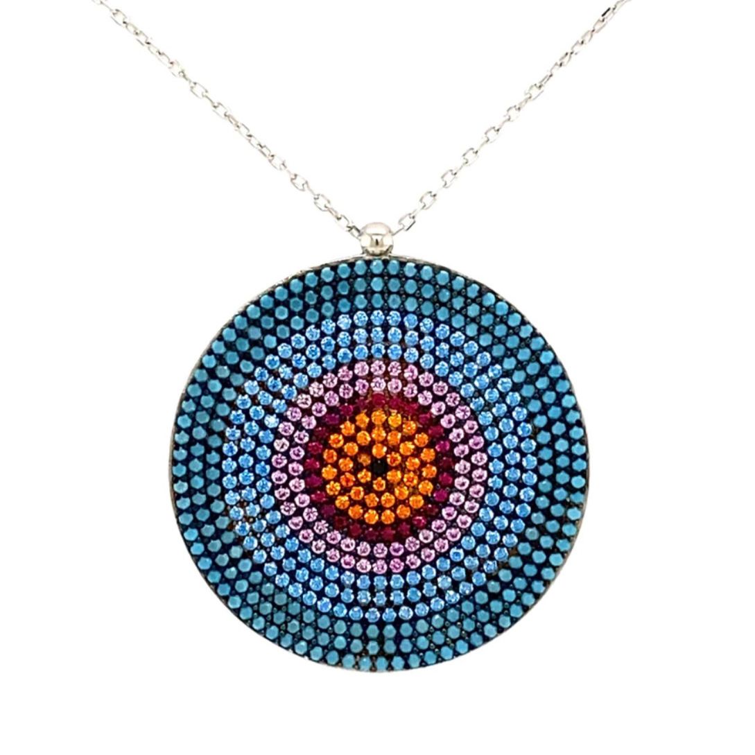 Medallón Ojo Turco Abstract