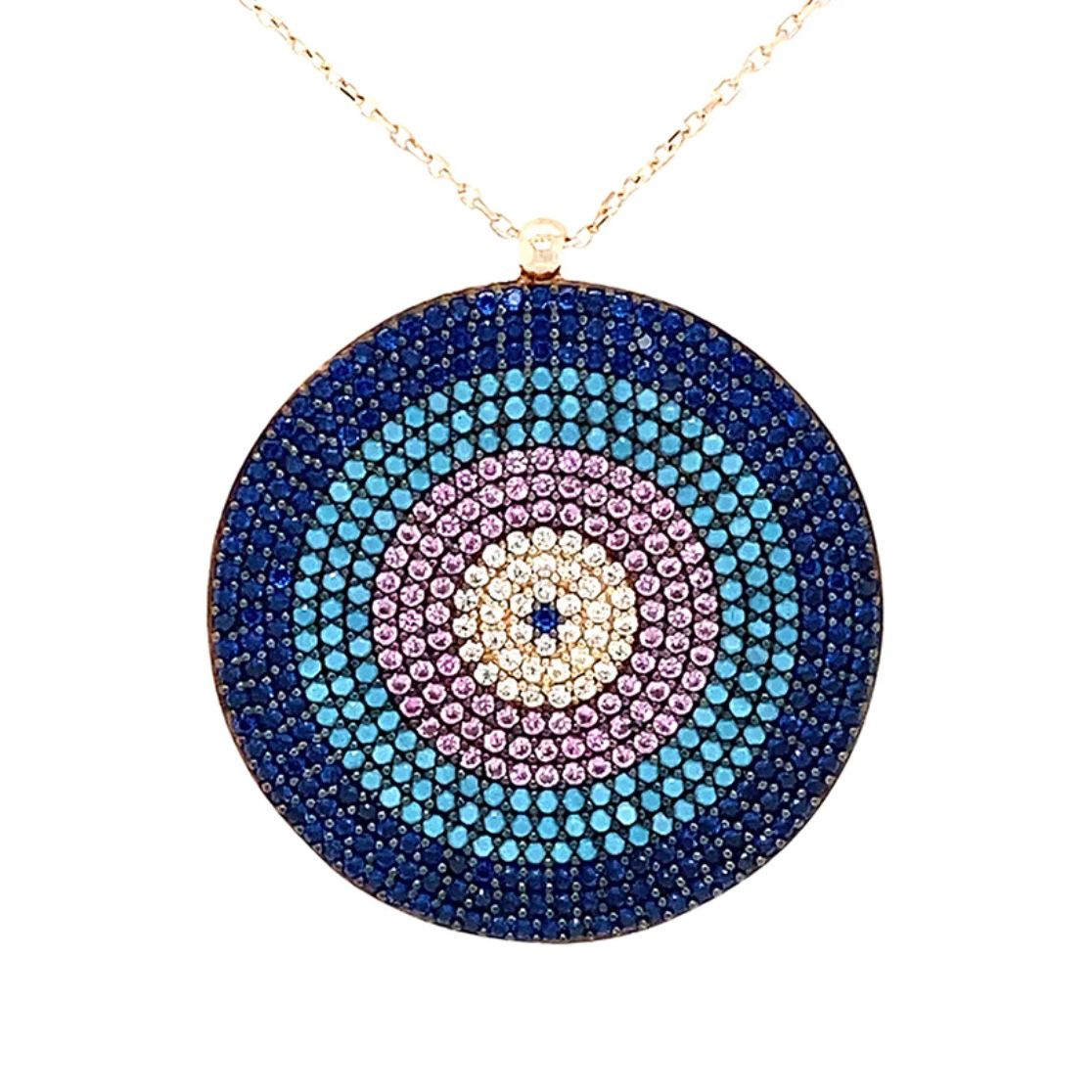 Medallón Ojo Turco Abstract