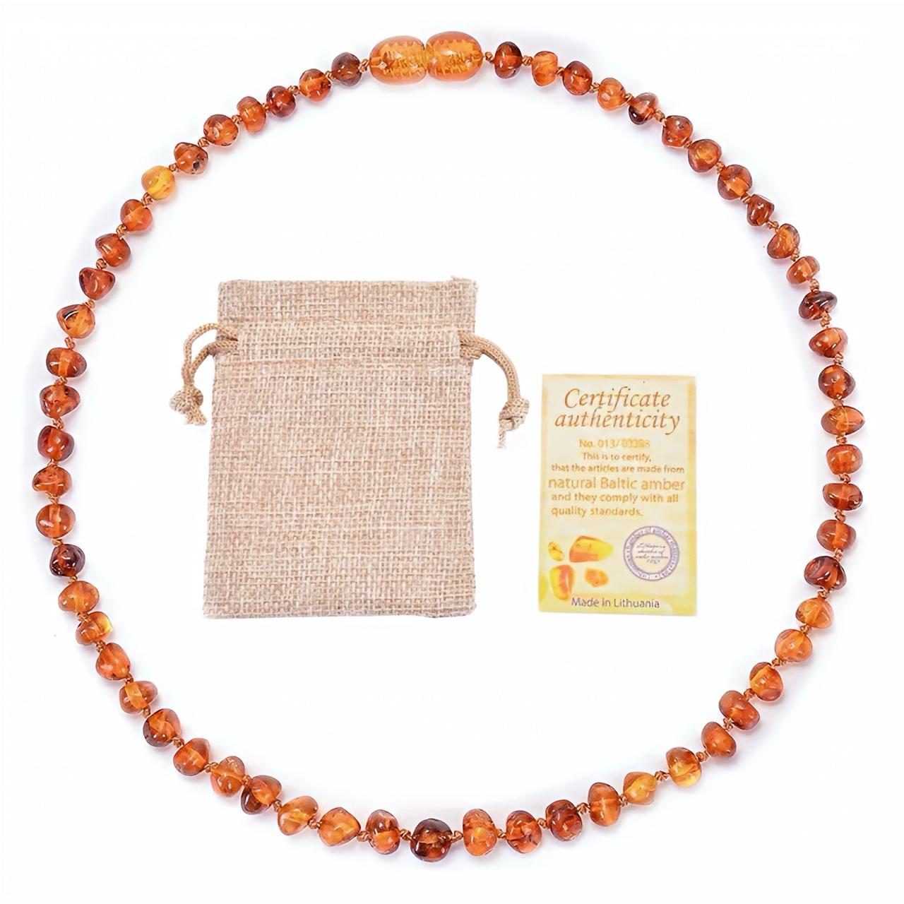 Collar de ámbar