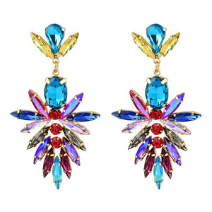 Aretes - Multicolor Flor