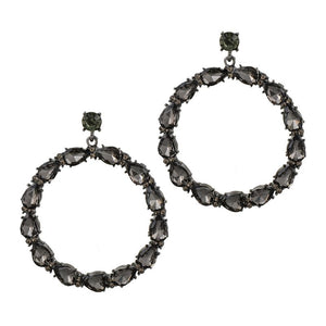 Aretes - Maxi Aro Negro