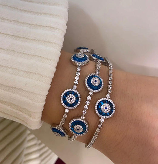 Pulsera de 5 ojos turcos