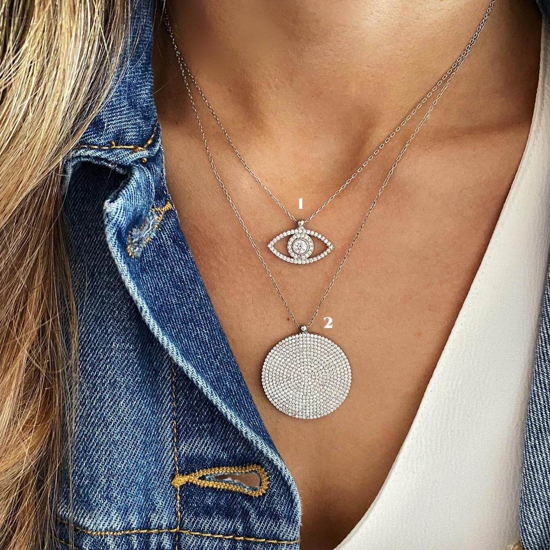 Noche plateada - ojo tuco y luna llena