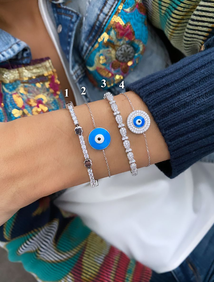 Ojo Turco y Trébol Mini